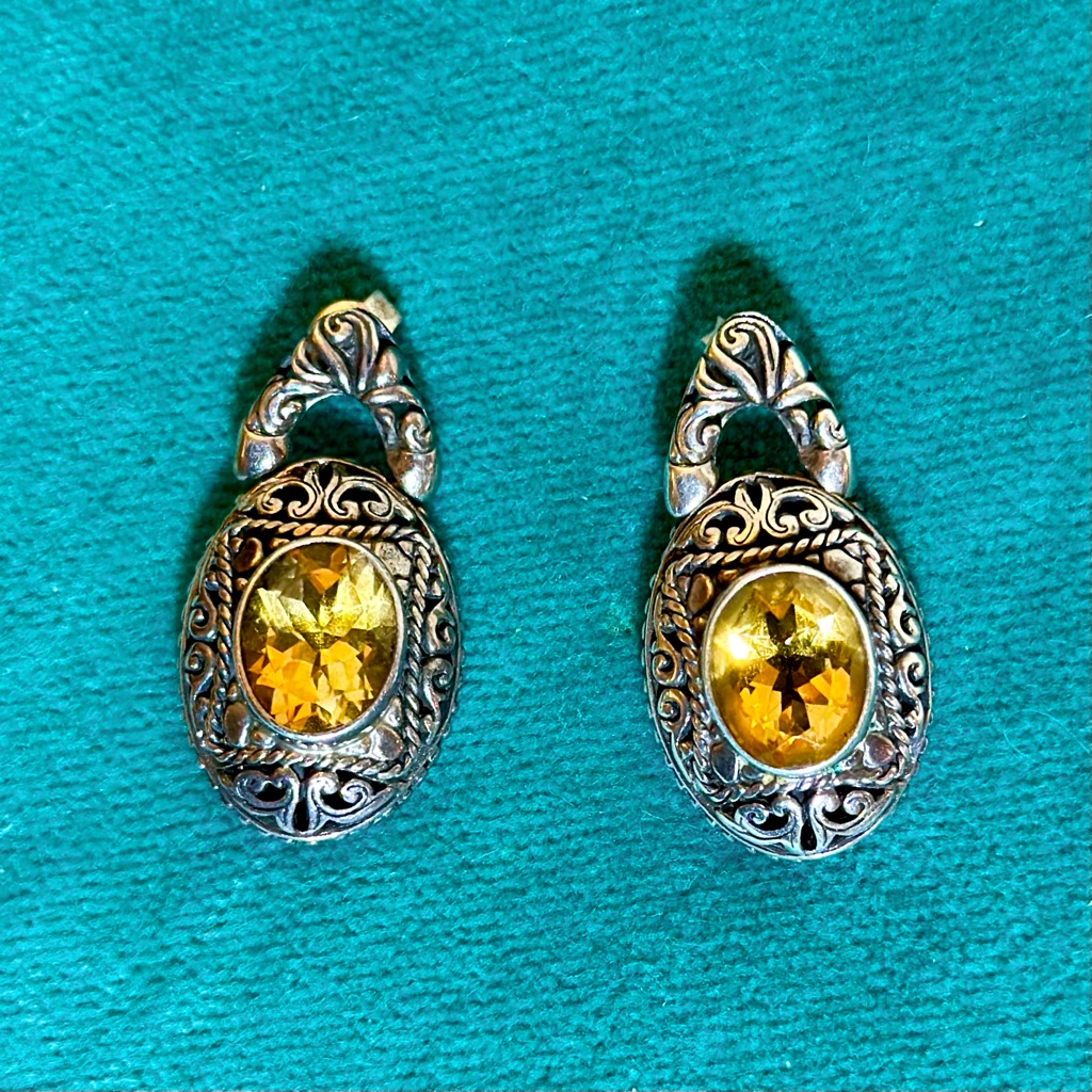 Novica Citrine And Sterling Silver 